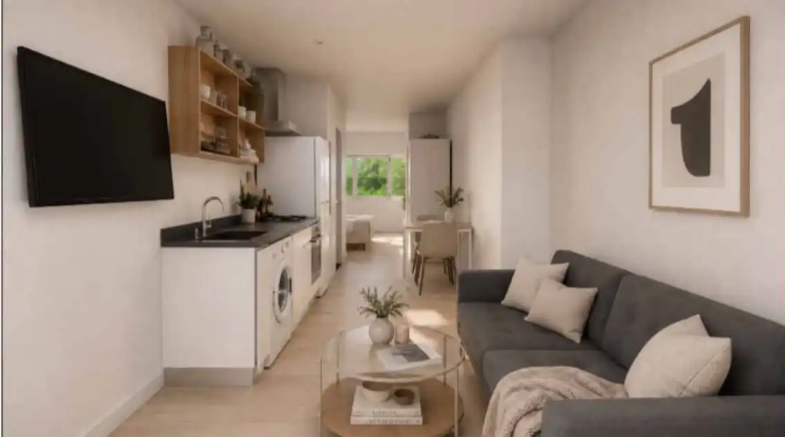 Schlafzimmer von Wohnung zur Miete in Villaviciosa de Odón mit Klimaanlage, Heizung und Parkett