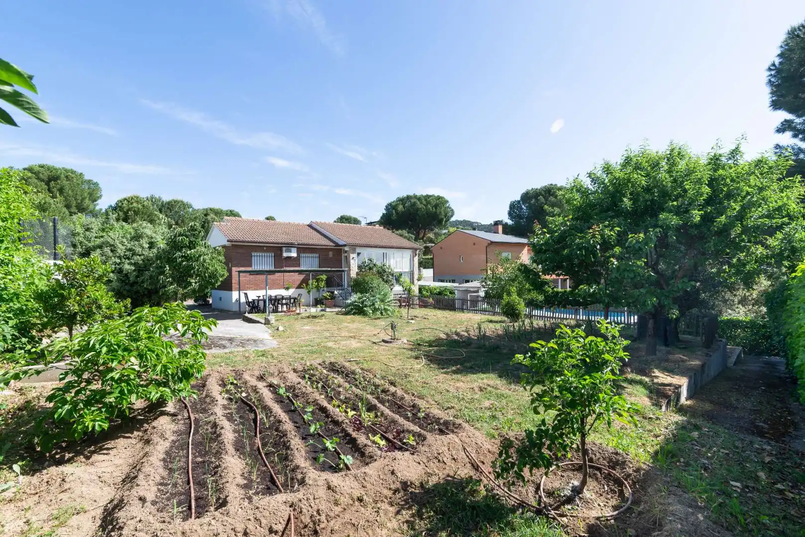Garden of Houses for sale in San Martín de Valdeiglesias  with Air Conditioner, Heating and Private garden