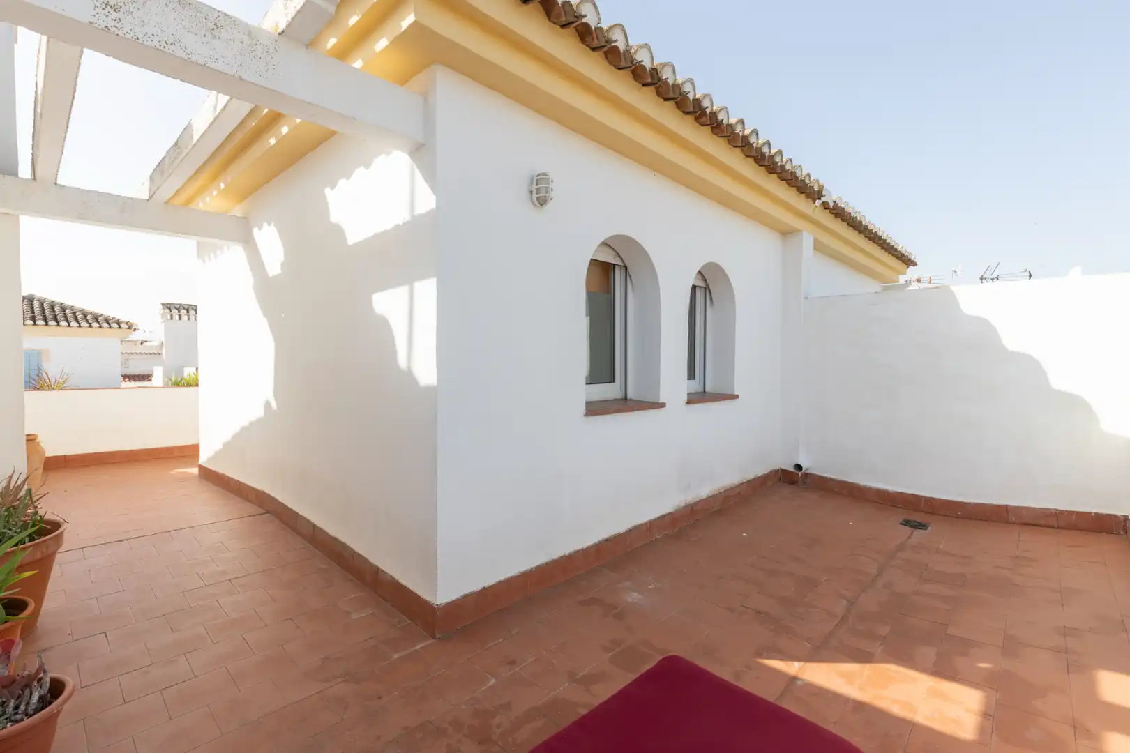 Terraza de Casa adosada en venta en Maracena con Amueblado
