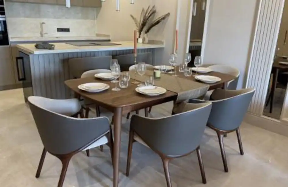 Dining room of Ground floor for rent in Estepona  with Air Conditioner, Terrace and Storage room