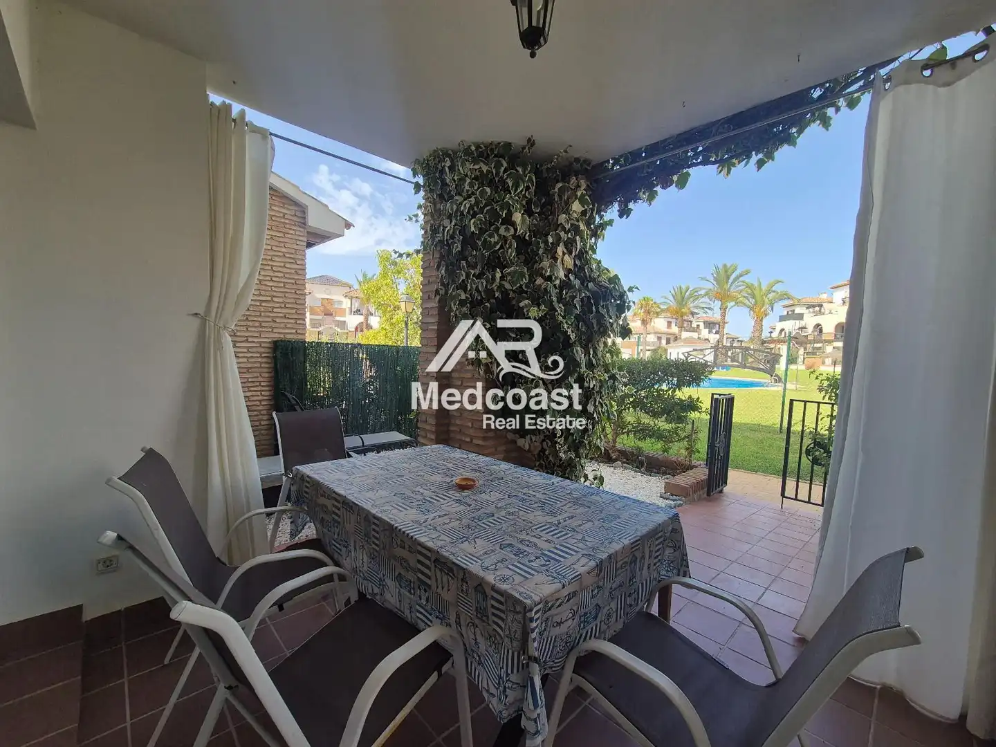 Terrasse von Wohnung zum Verkauf in Vera mit Klimaanlage, Terrasse und Schwimmbad