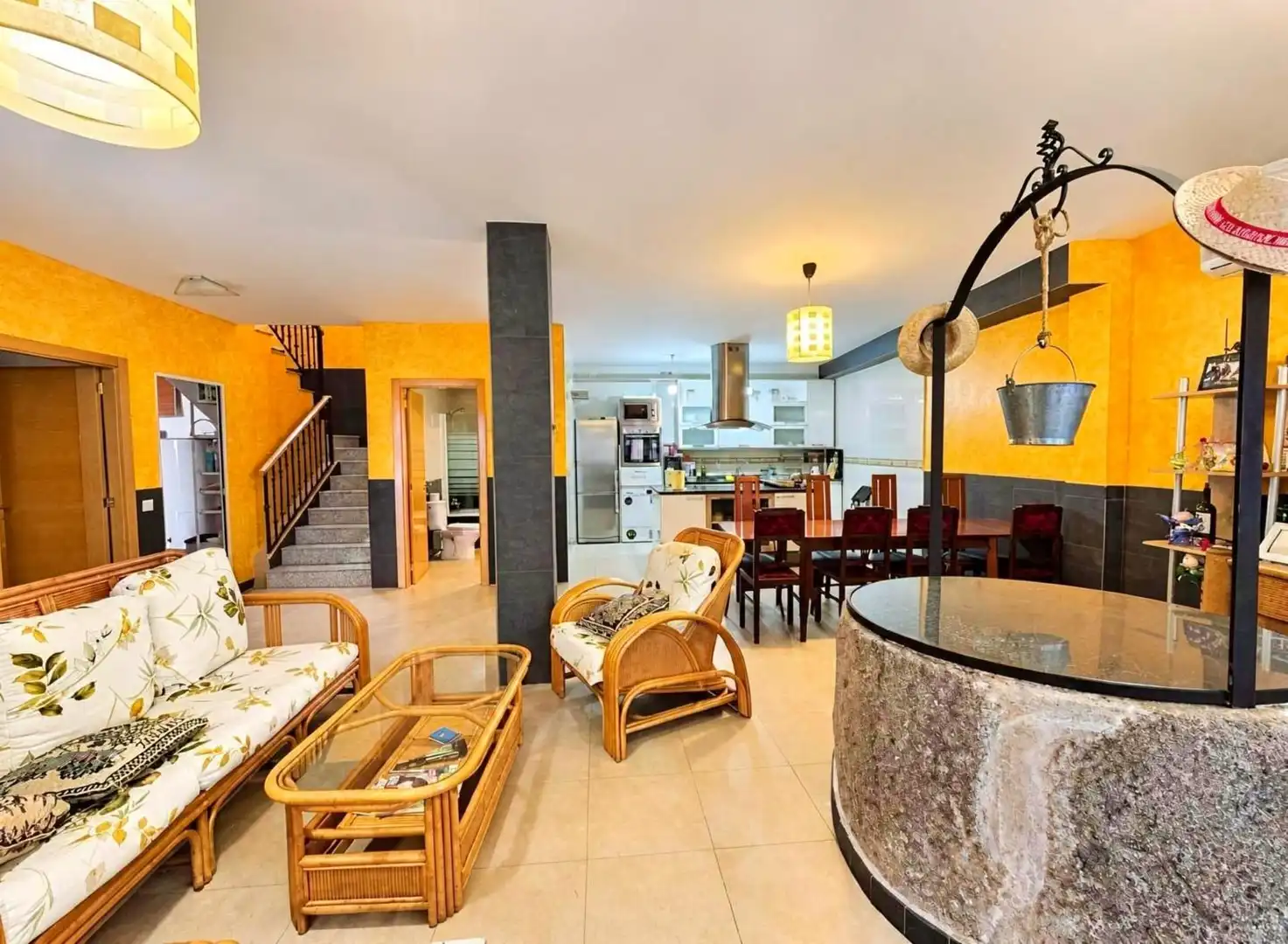 Sala d'estar de Casa o xalet en venda en Montehermoso, Cáceres