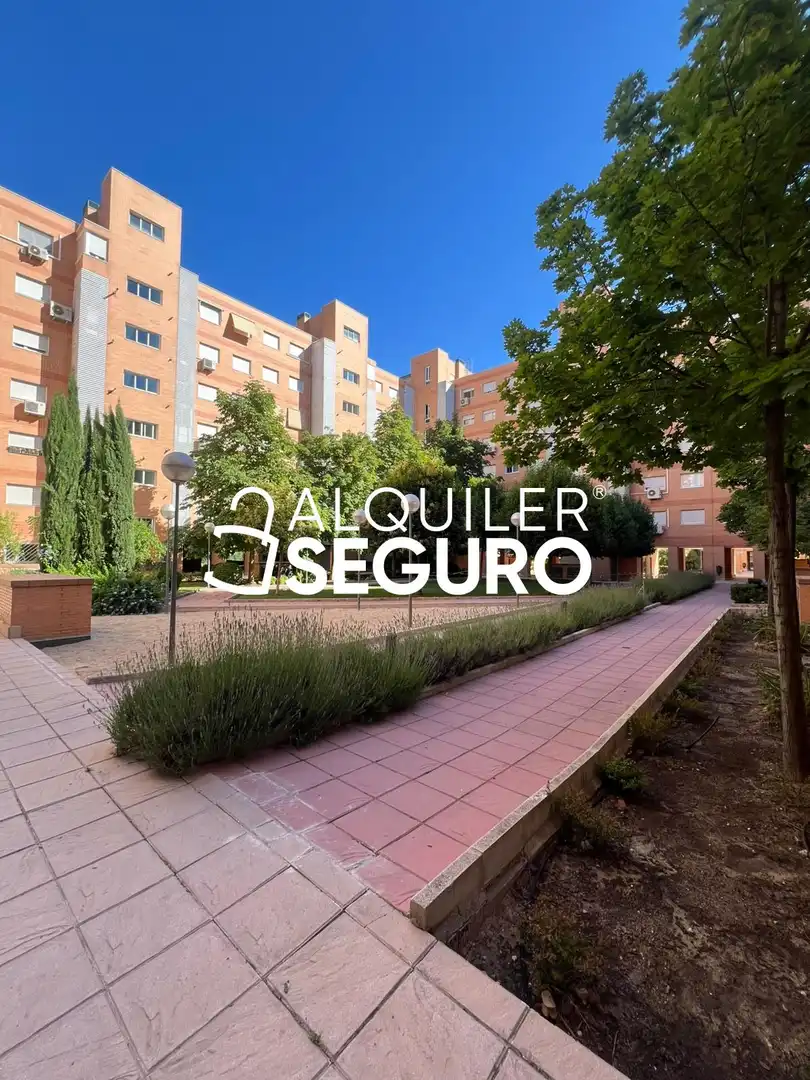 Vista exterior de Pis de lloguer en Madrid amb Calefacció, Traster i Piscina