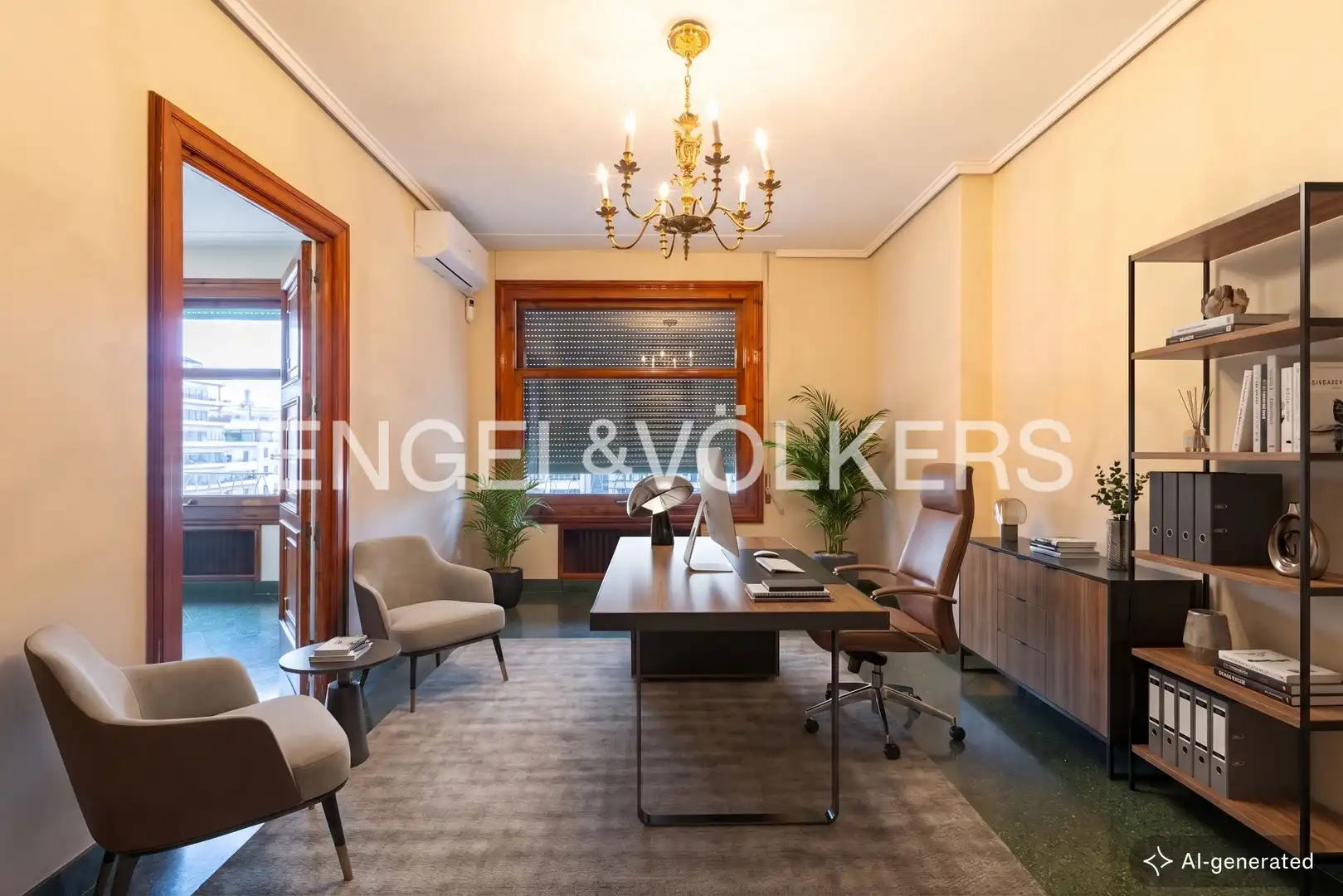 Flat for rent in Valencia  with Air Conditioner, Heating and Terrace