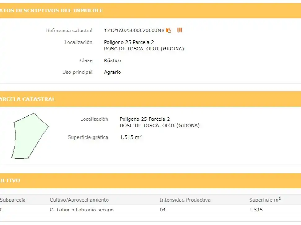 Terreny rústic en venda a Carrera Vella de les Preses 6, imagen 6