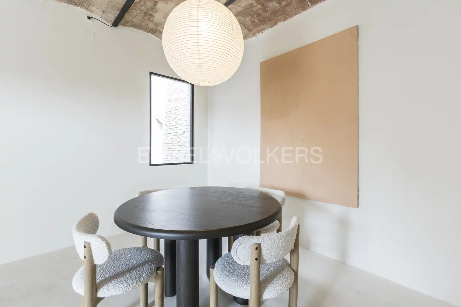 Dining room of Flat for rent in Barcelona  with Air Conditioner, Heating and Balcony