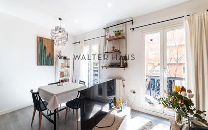 Dining room of Flat for sale in  Madrid Capital  with Air Conditioner, Heating and Oven