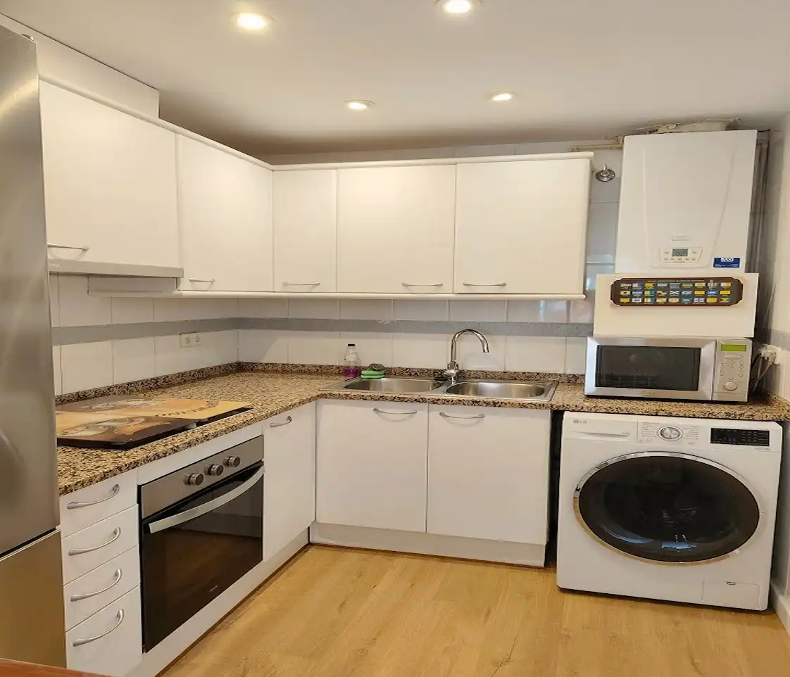 Kitchen of Apartments for rent in Sitges  with Heating, Furnished and Oven