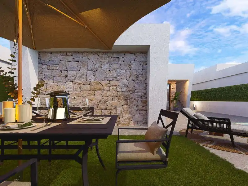 Detached house with pool for sale in Roldán, imagen 4