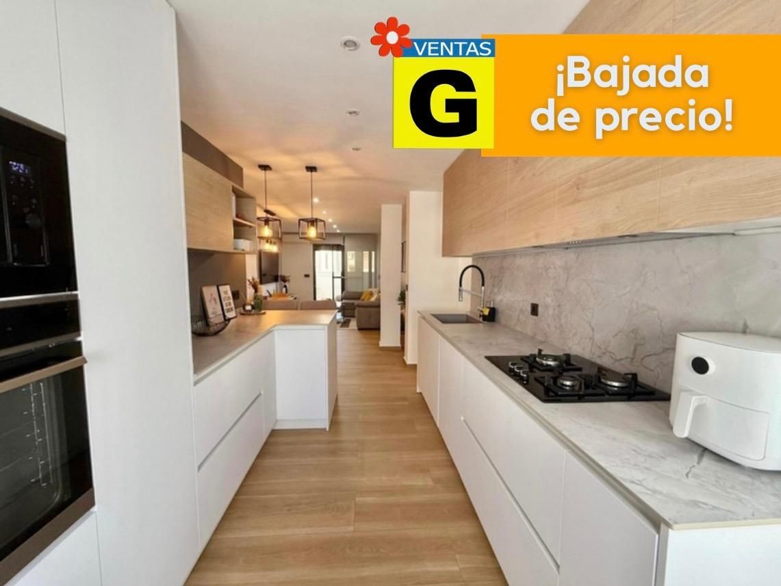 Küche von Dachboden zum verkauf in Orihuela mit Klimaanlage, Heizung und Terrasse