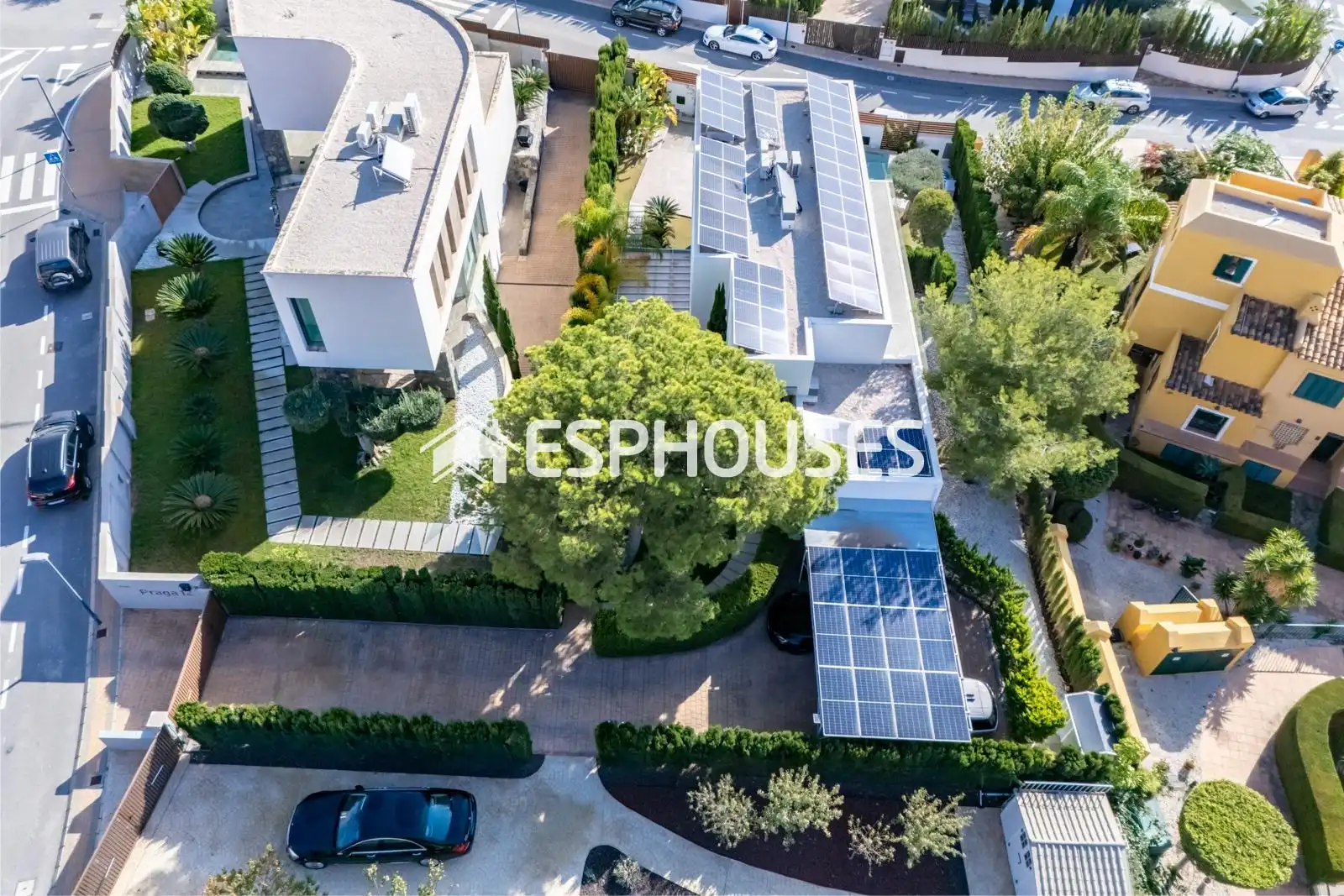 Vista exterior de Casa o chalet en venta en Finestrat con Aire acondicionado, Calefacción y Piscina