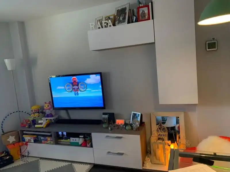 Sala de estar de Dúplex de alquiler en Badajoz con Aire acondicionado, Calefacción y Amueblado