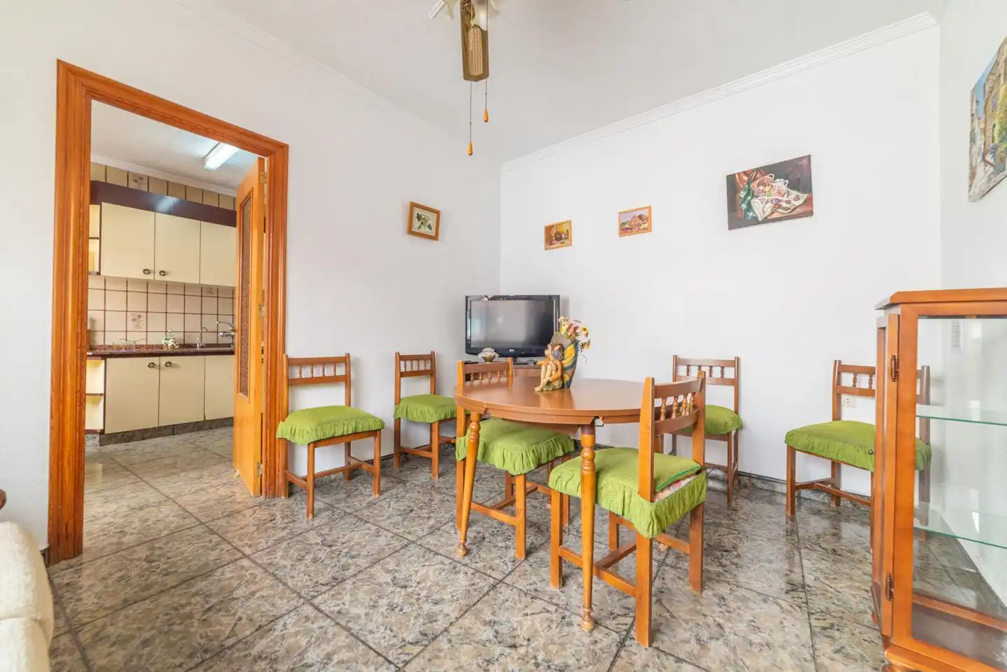 Menjador de Casa o xalet en venda en San Pedro del Pinatar amb Aire condicionat, Jardí privat i Terrassa