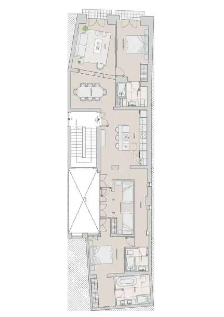 Flat with terrace for sale in Calle de Tetuán 20, imagen 8