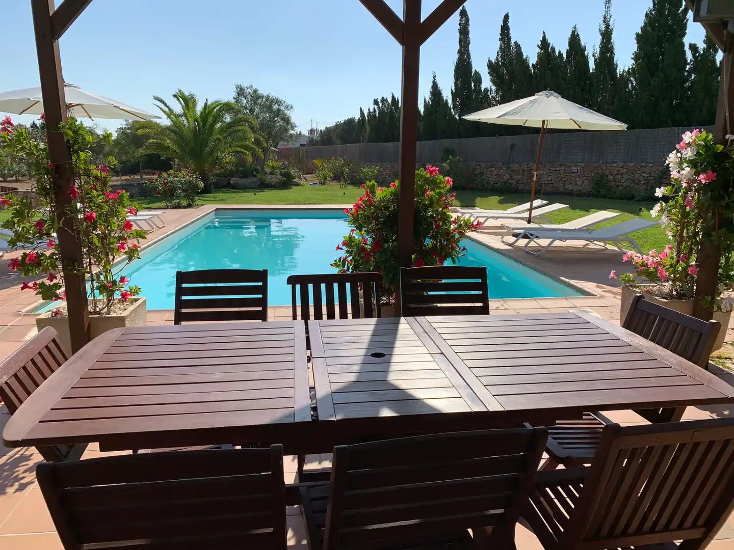 Piscina de Casa o xalet en venda en Formentera amb Aire condicionat, Calefacció i Jardí privat