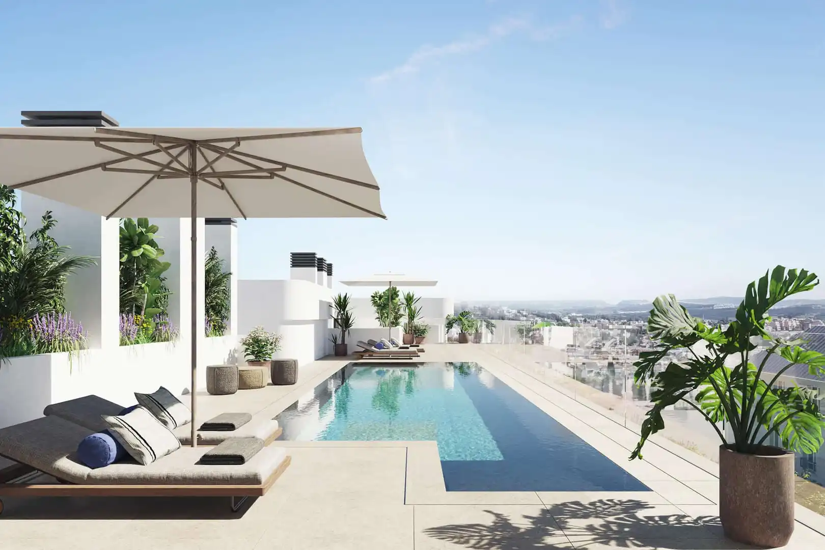 Apartamento con piscina en venta en Estepona Pueblo, imagen 7