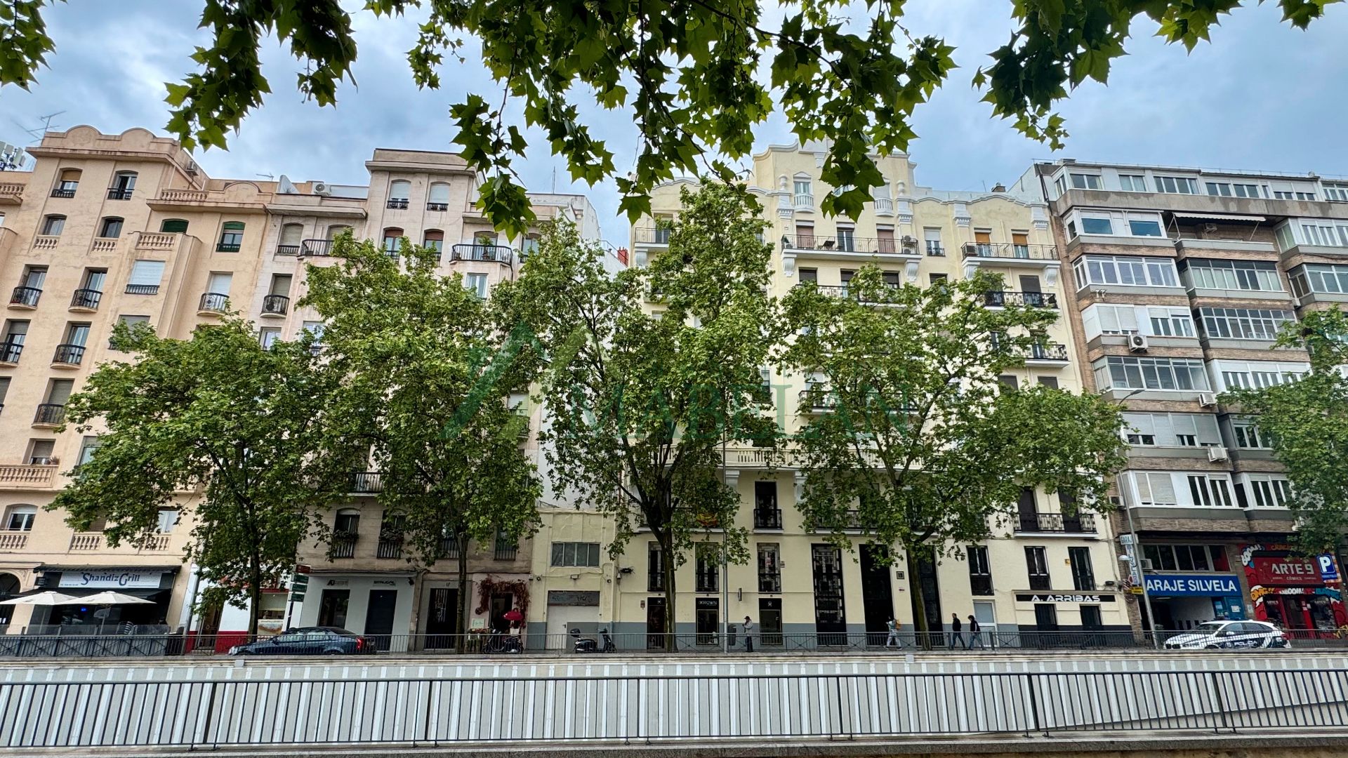 Exterior view of Flat to rent in  Madrid Capital  with Air Conditioner, Heating and Furnished