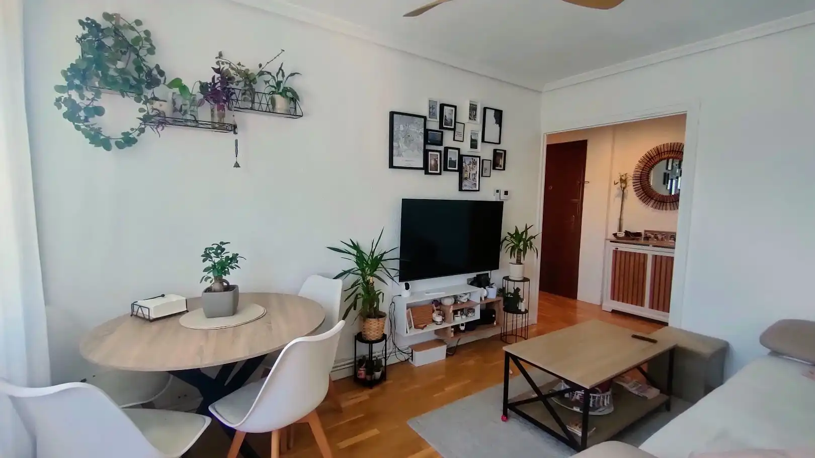 Wohnzimmer von Wohnung zum Verkauf in Coslada mit Klimaanlage, Heizung und Parkett