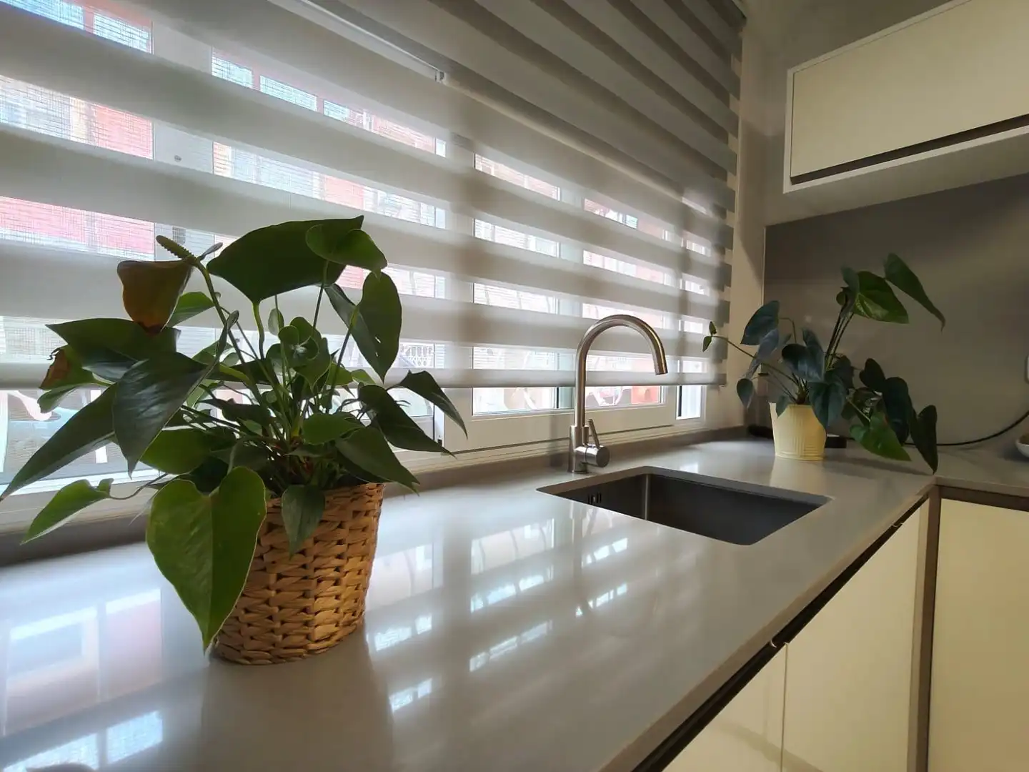 Kitchen of Detached homes for sale in Polinyà  with Air Conditioner, Private garden and Parquet flooring
