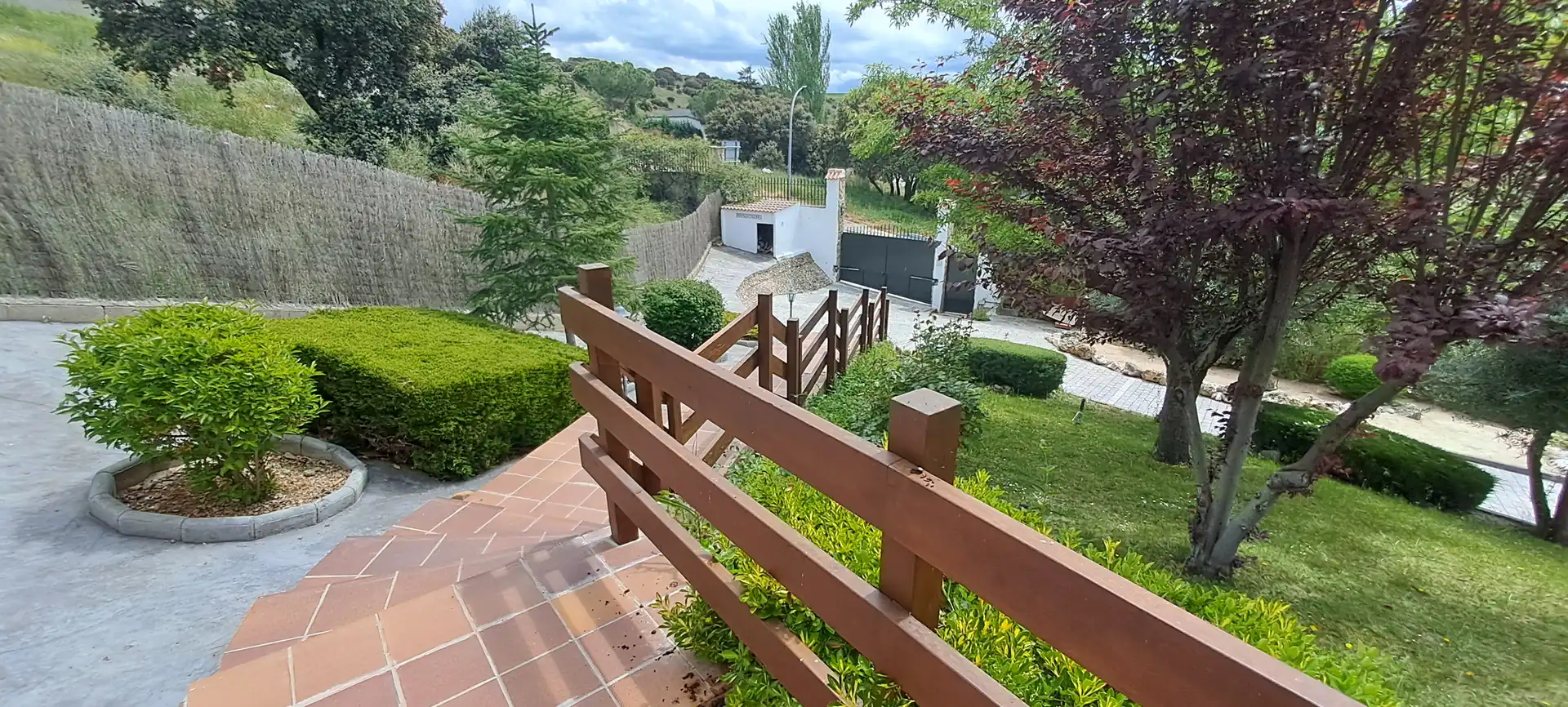 Vista exterior de Casa o chalet en venta en Maello con Calefacción, Jardín privado y Trastero