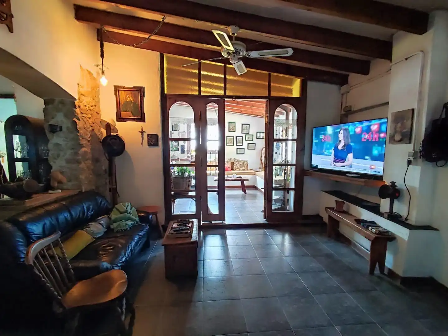 Sala d'estar de Finca rústica en venda en Vallmoll