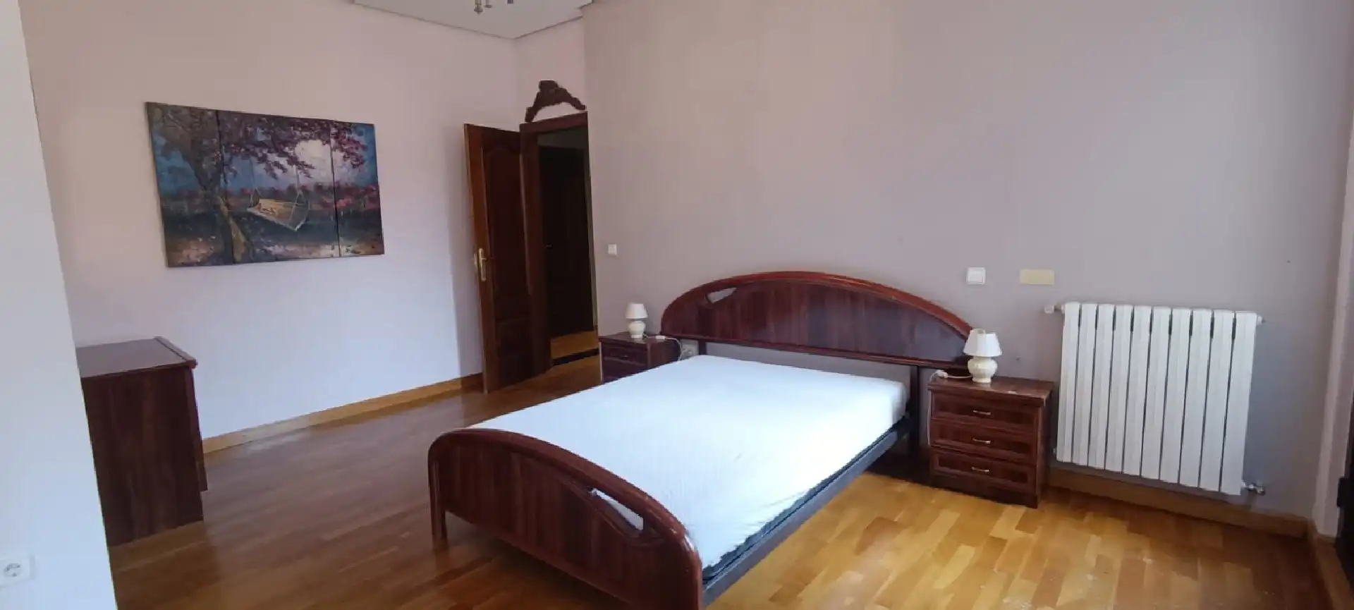 Habitación de Apartamento de alquiler en Palencia con Calefacción, Terraza y Amueblado