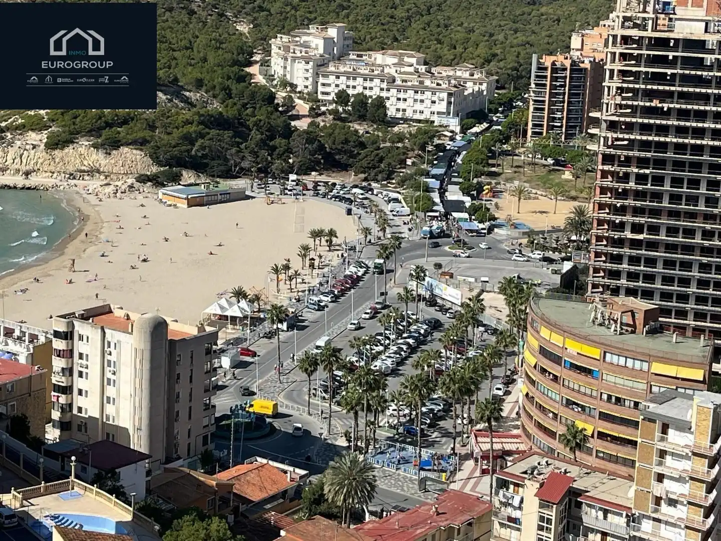 Vista exterior de Ático en venta en Finestrat con Aire acondicionado, Calefacción y Terraza