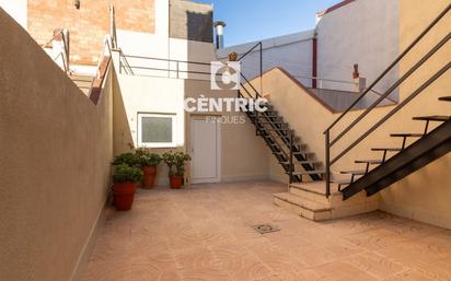 Exterior view of Single-family semi-detached for sale in Terrassa  with Heating and Terrace