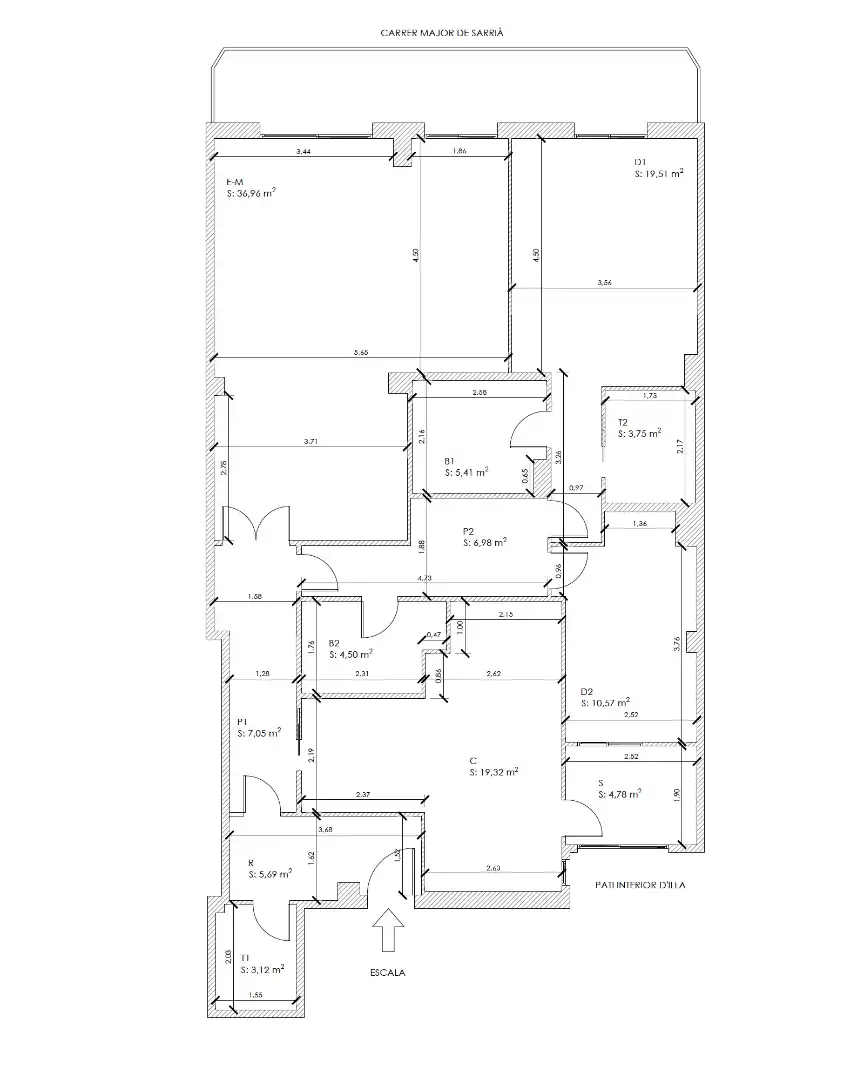 Piso en venta en Barcelona con Aire acondicionado, Calefacción y Parquet