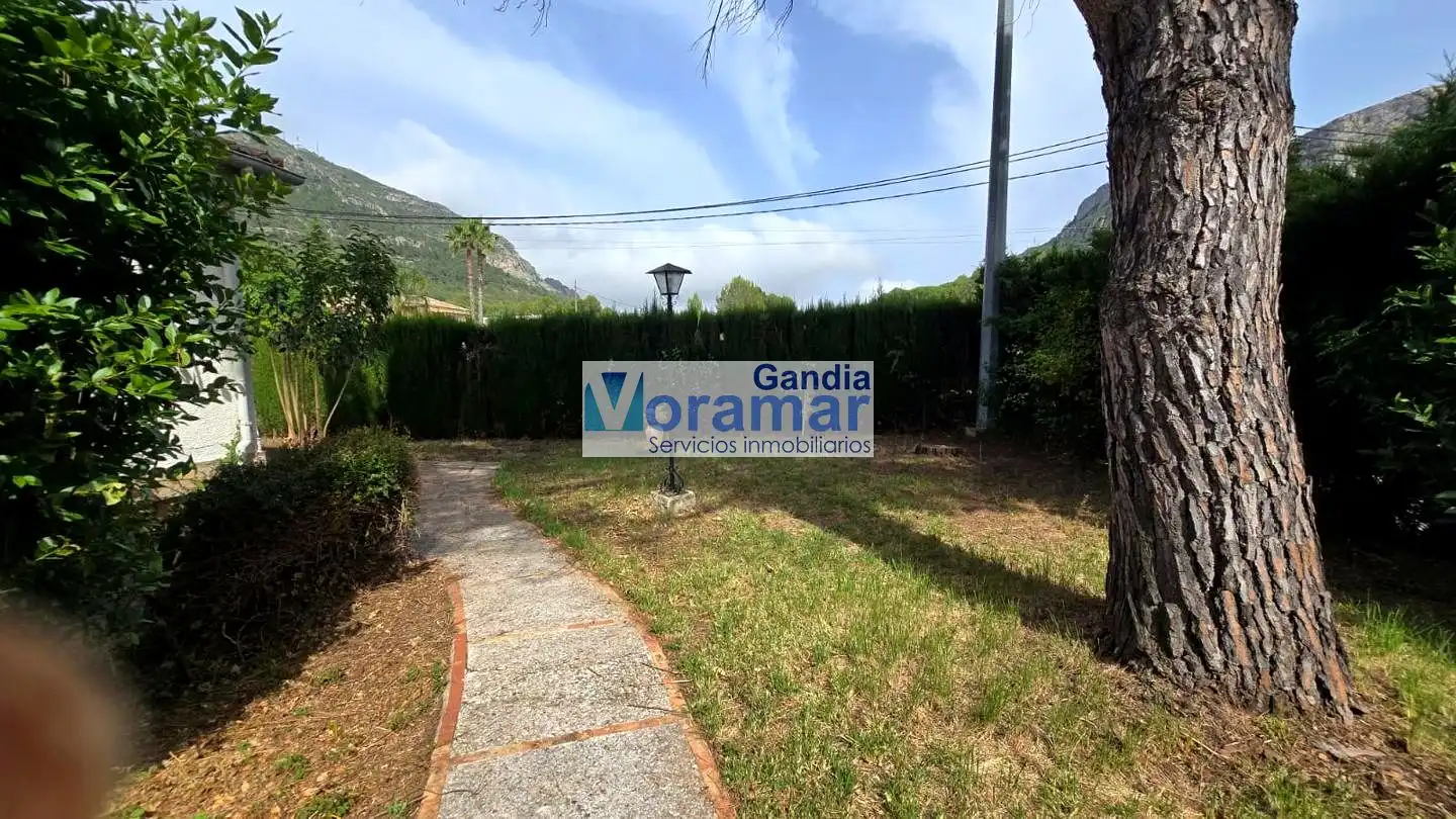 Jardín de Casa o chalet de alquiler en Barx con Jardín privado, Terraza y Piscina