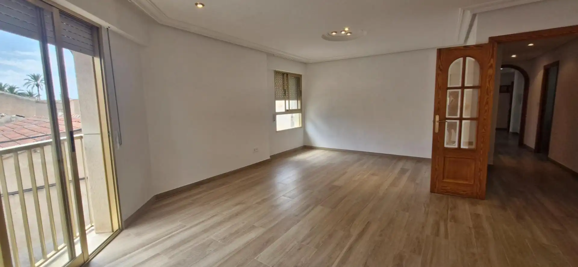 Living room of Flat for rent in Elche / Elx  with Air Conditioner, Terrace and Balcony