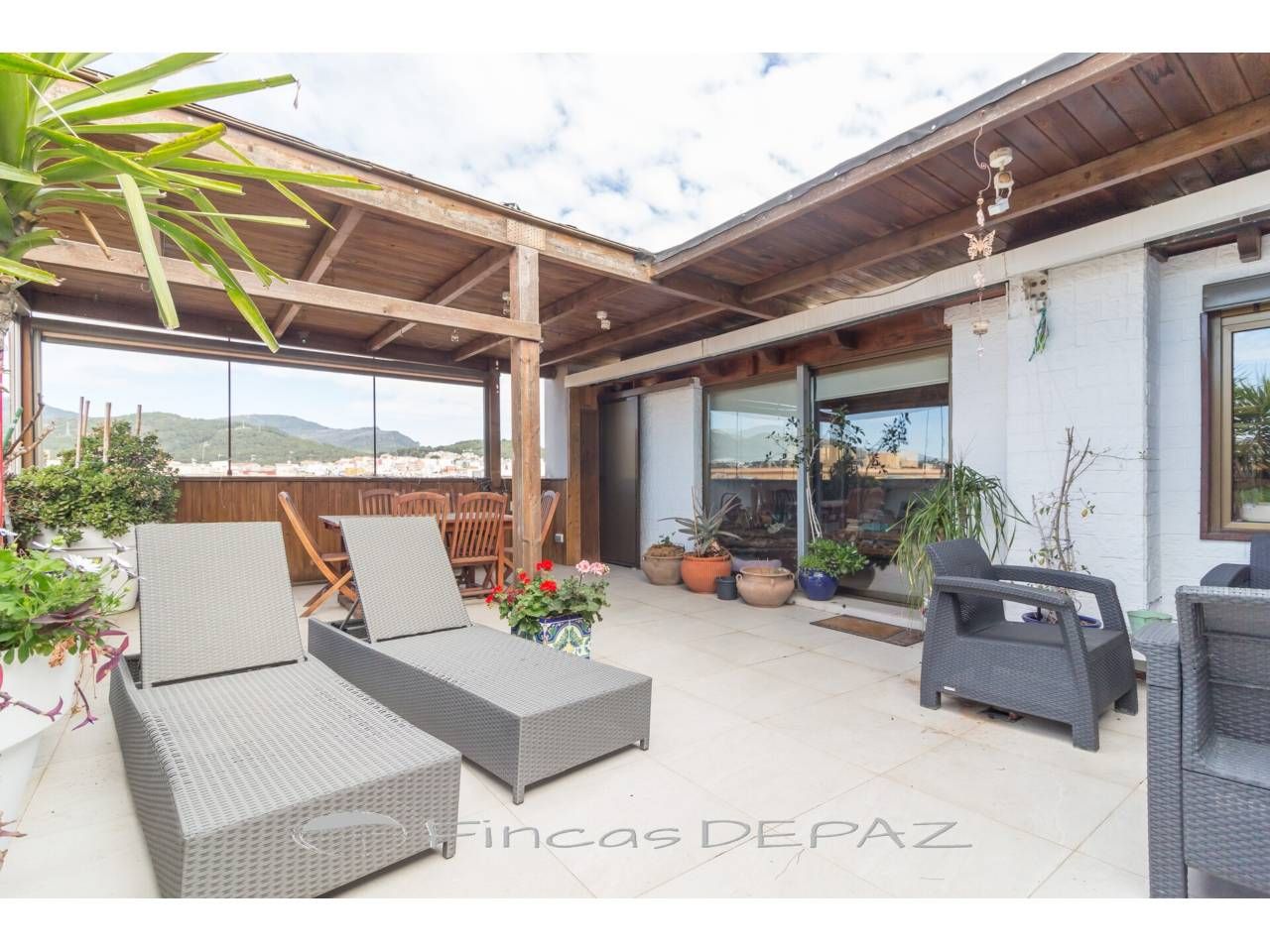 Terrace of Attic for sale in Castelldefels  with Air Conditioner, Heating and Terrace