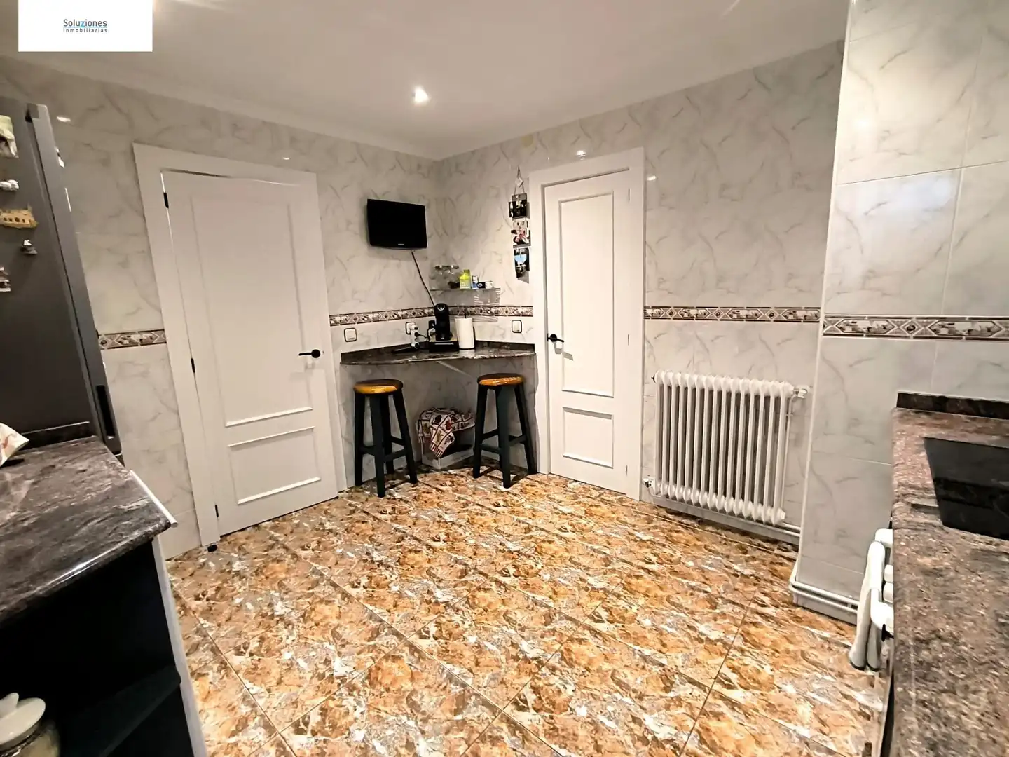 Kitchen of Flat for sale in Albacete  with Air Conditioner, Heating and Terrace
