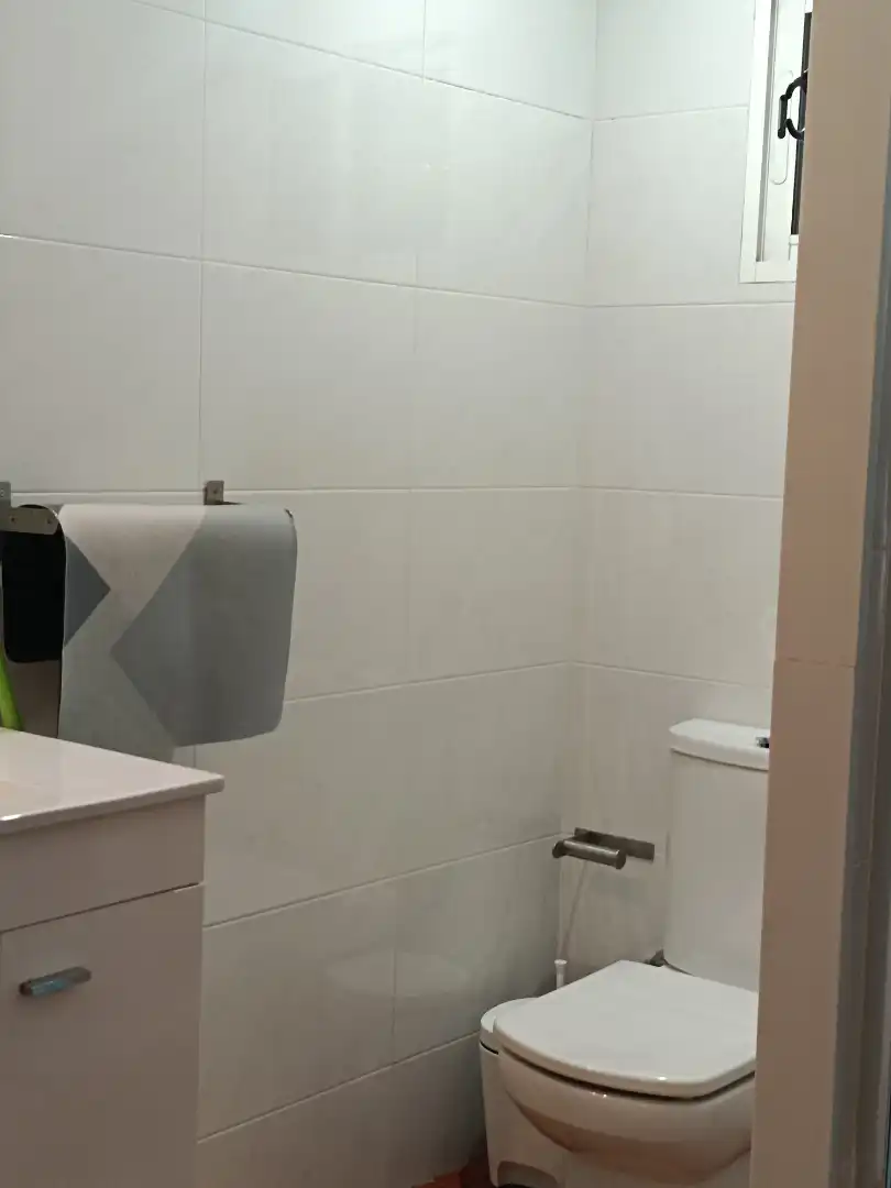 Baño de Loft de alquiler en Barcelona con Parquet, Amueblado y Horno
