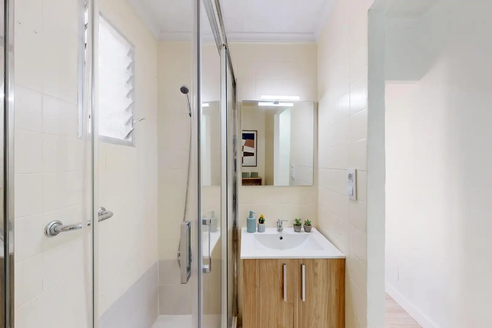 Badezimmer von Wohnung zum Verkauf in Cartagena mit Klimaanlage, Heizung und Balkon