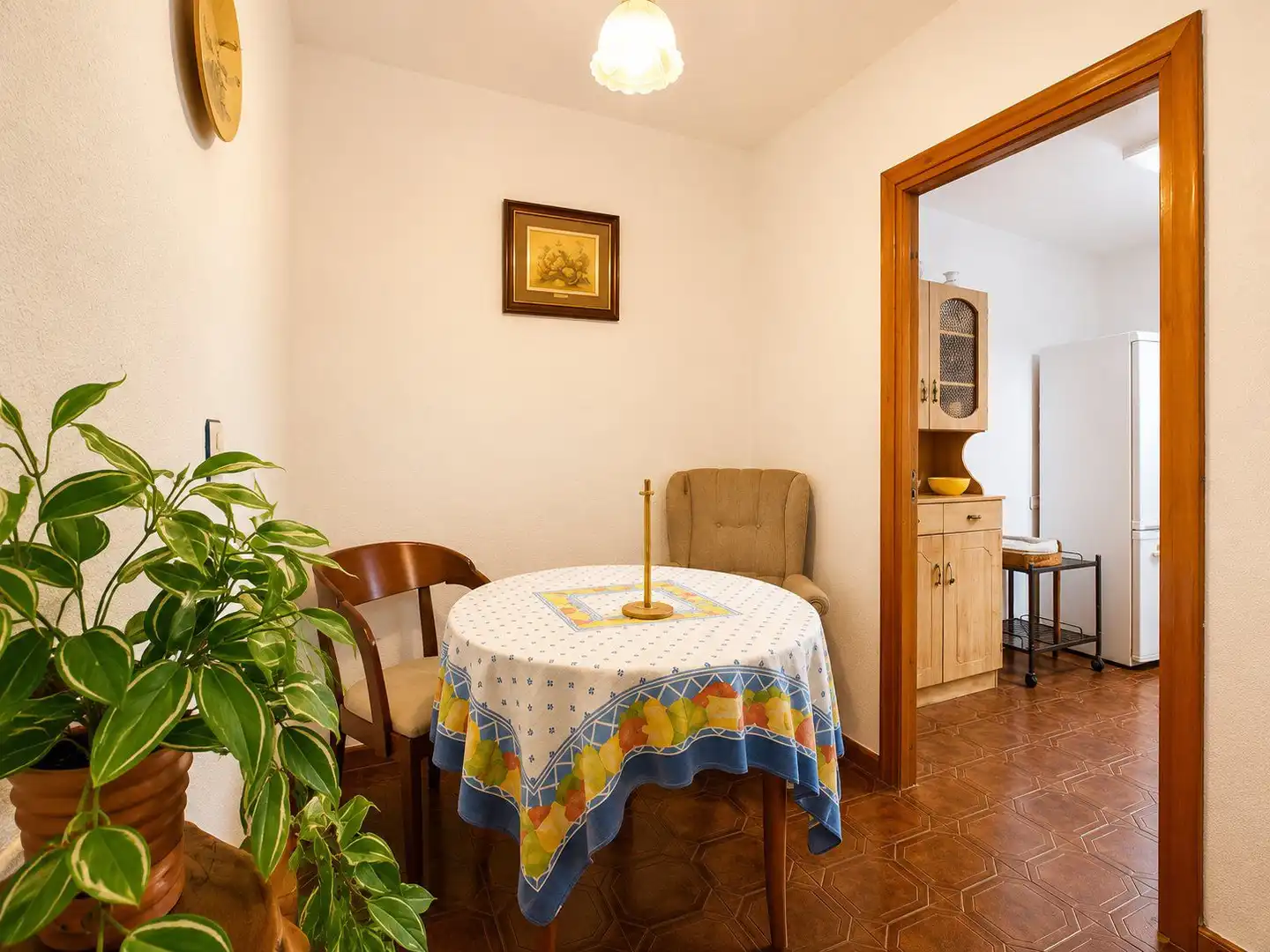 Dining room of Houses for sale in Peralejos de Abajo  with Heating, Terrace and Furnished