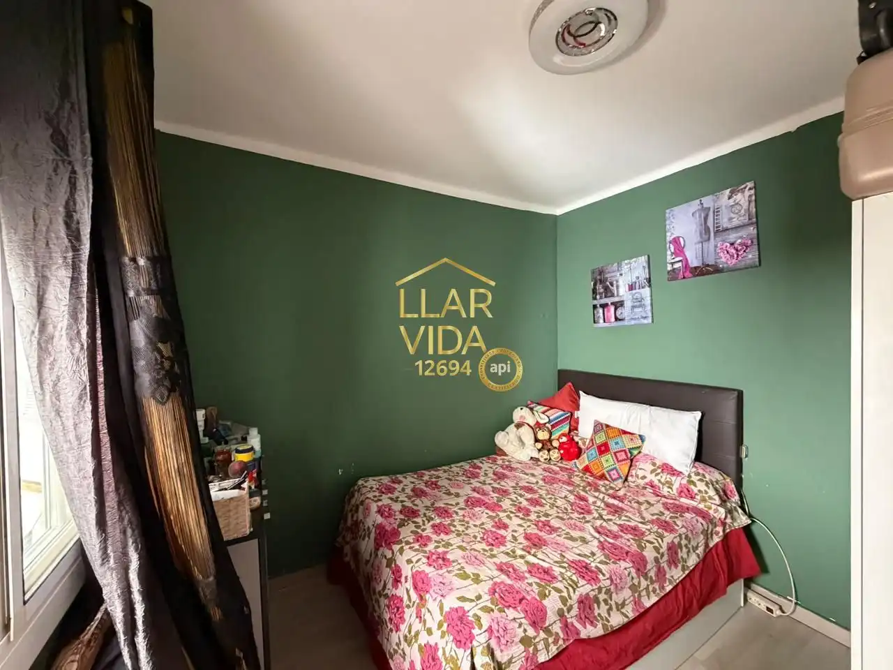 Schlafzimmer von Wohnung zum Verkauf in Lleida mit Klimaanlage, Heizung und Parkett