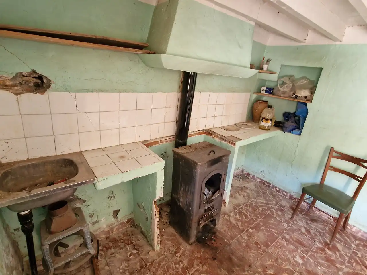 Küche von Country house zum Verkauf in Viñuela