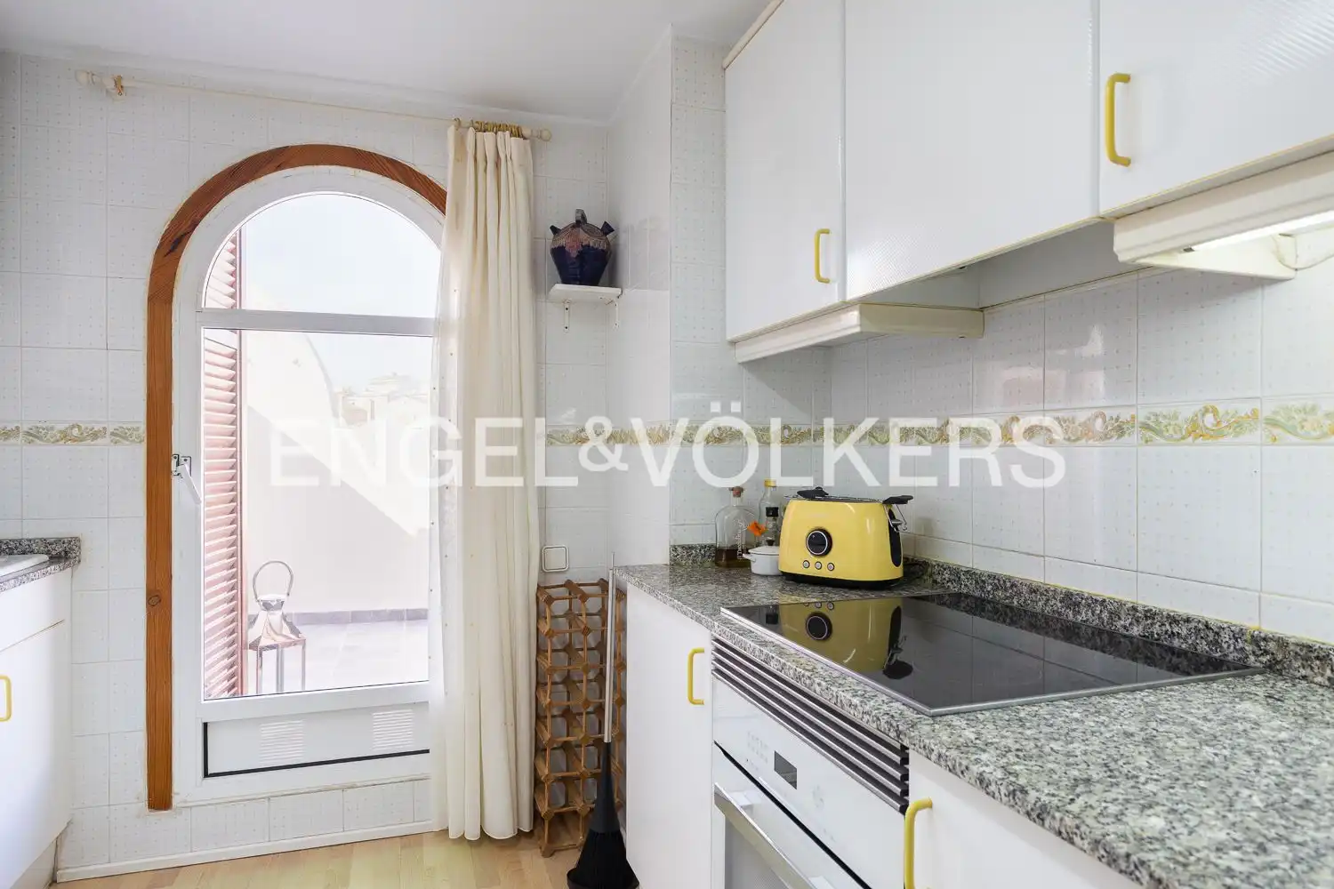 Cocina de Ático de alquiler en Cullera con Aire acondicionado, Calefacción y Parquet