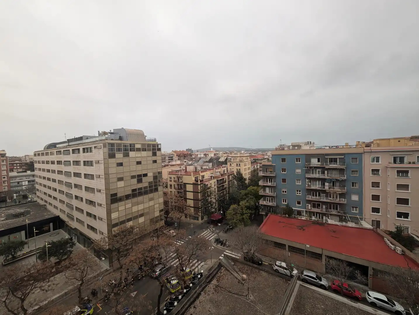 Vista exterior de Oficina de lloguer en Barcelona amb Aire condicionat