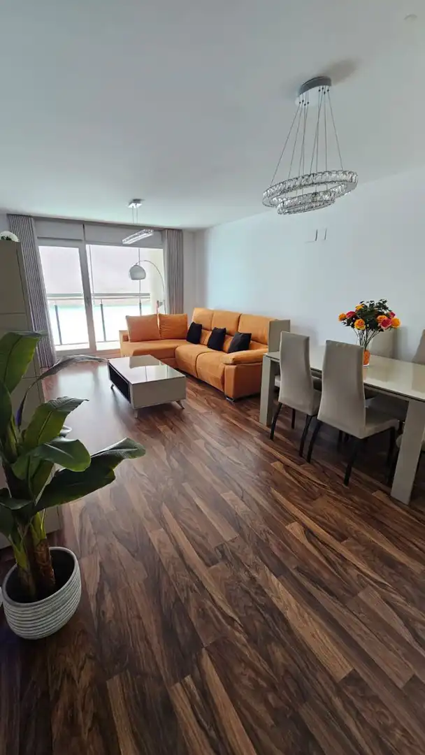 Living room of Apartments for rent in Torrent  with Air Conditioner, Heating and Parquet flooring