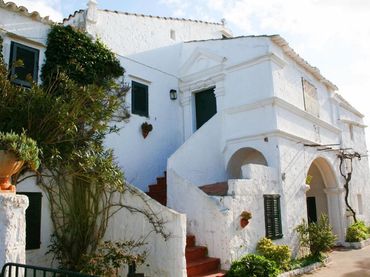 Casa rústica con piscina en venta en Cala Blanca