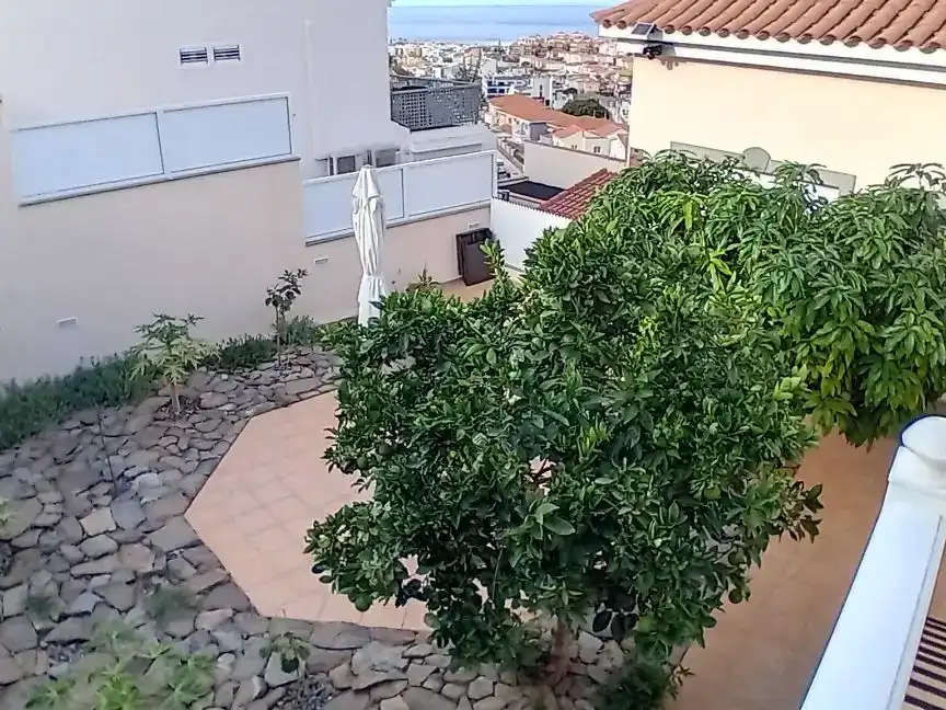 Balcony of Flat for sale in Mogán  with Air Conditioner, Private garden and Storage room