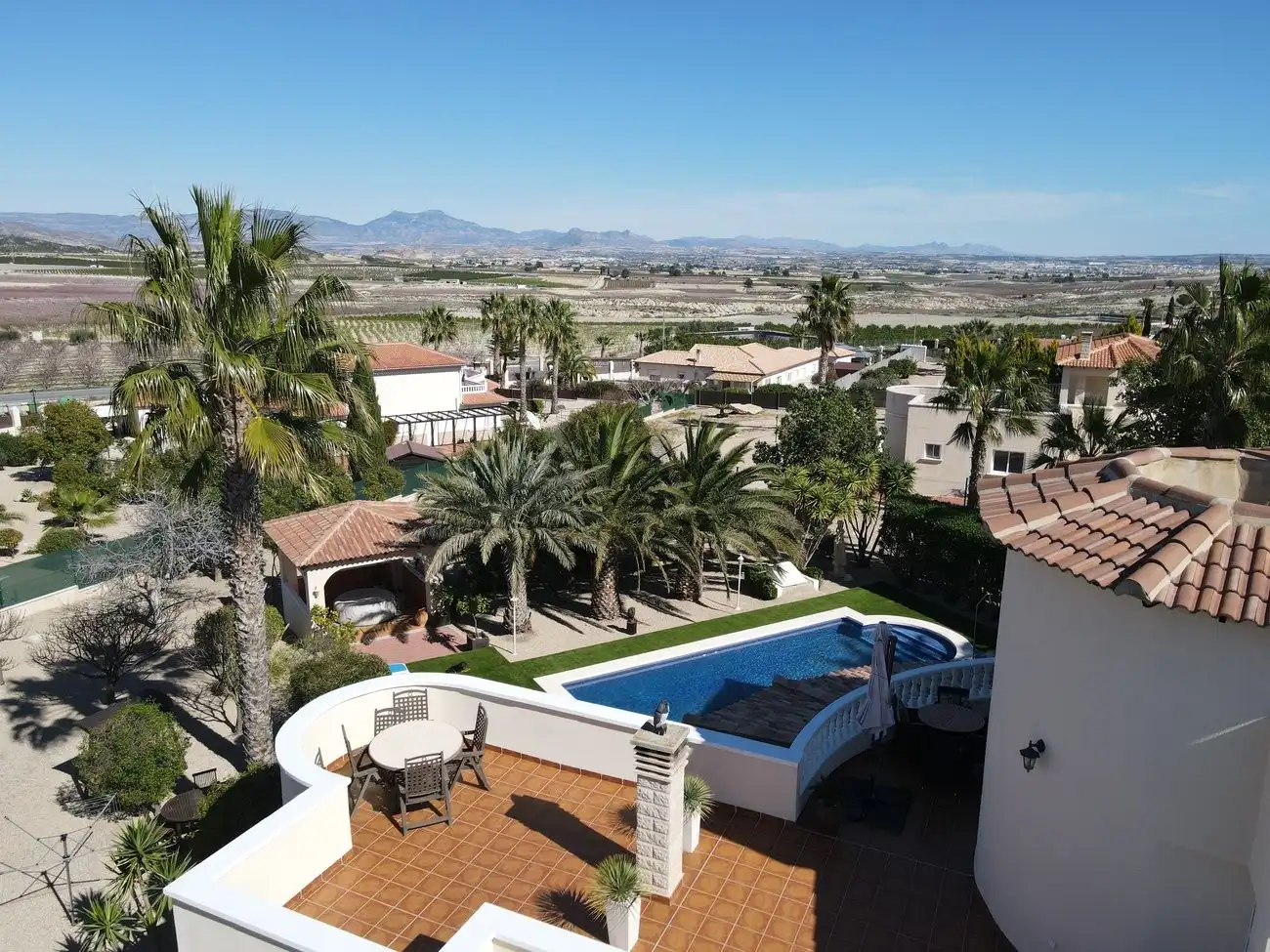 Exterior view of Houses for sale in Campos del Río  with Heating, Private garden and Swimming Pool