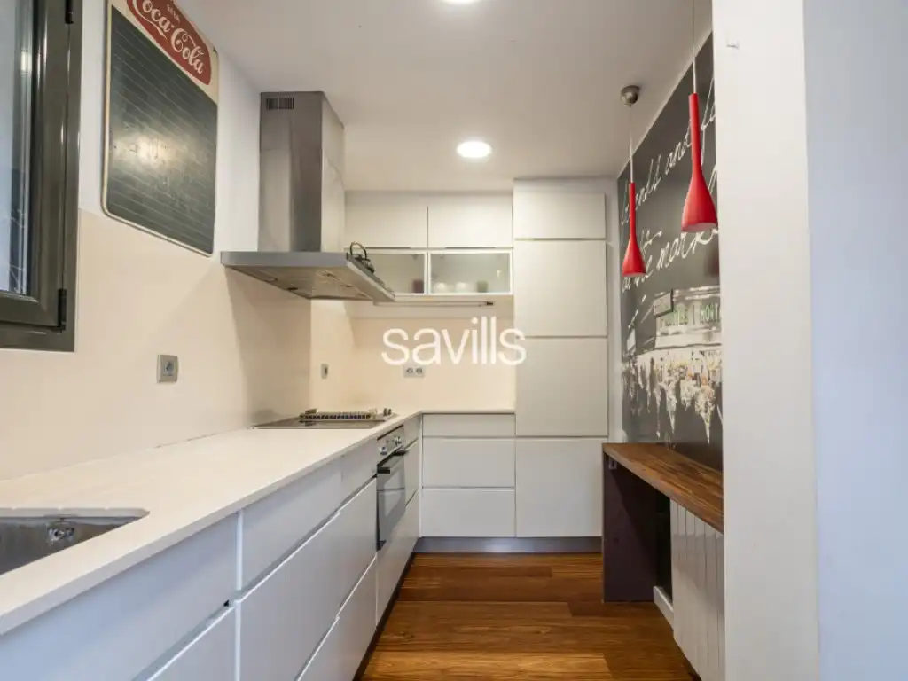 Cocina de Casa o chalet de alquiler en Barcelona con Horno