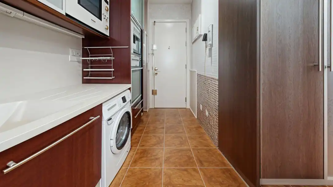 Küche von Wohnung zur Miete in Majadahonda mit Klimaanlage, Heizung und Privatgarten