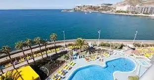 Piscina de Piso de alquiler en Mogán con Terraza, Amueblado y Microondas