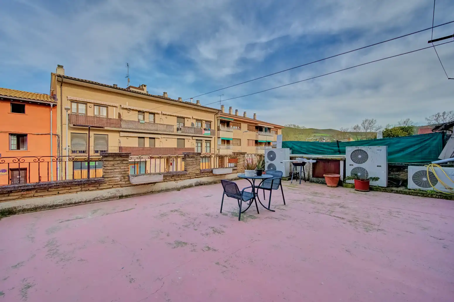 Terrace of Flat for sale in Puente la Reina / Gares  with Heating, Parquet flooring and Terrace