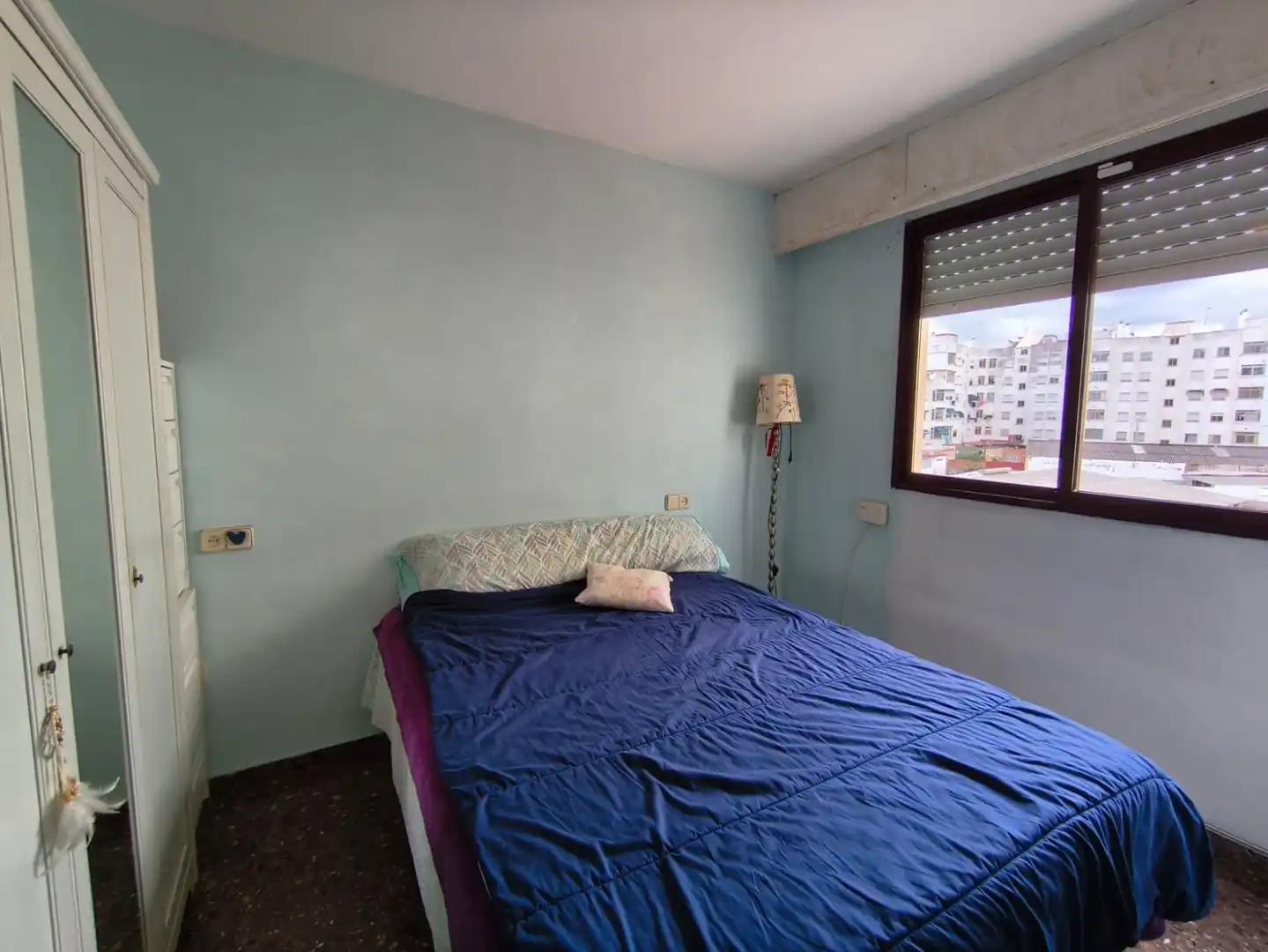 Schlafzimmer von Wohnung zur Miete in Gandia mit Klimaanlage, Möbliert und Balkon