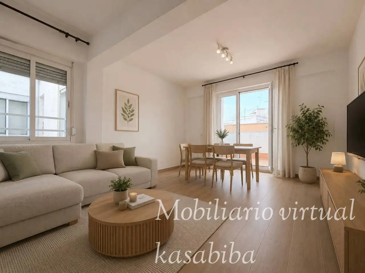Sala de estar de Ático en venta en Valencia con Terraza